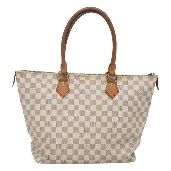 LOUIS VUITTON Damier Azur Saleya MM Tote Bag - Picture 3 of 15